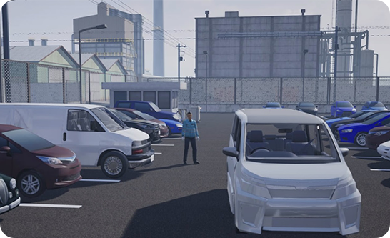 車両「後退」（接触事故編）